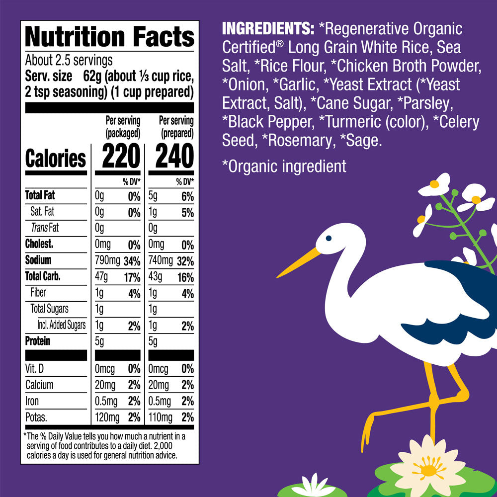 Organic Chicken & Herb Rice