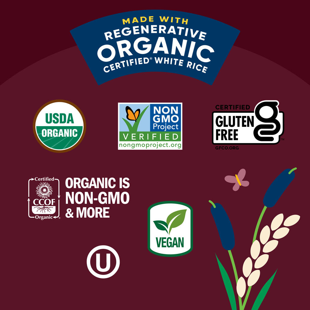 Organic Garlic & Basil Rice