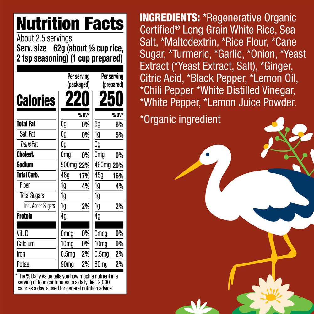 Organic Turmeric & Ginger Rice