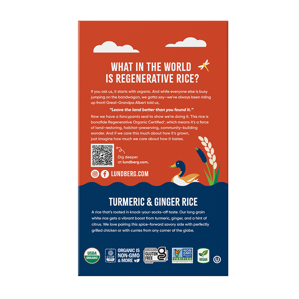 Organic Turmeric & Ginger Rice