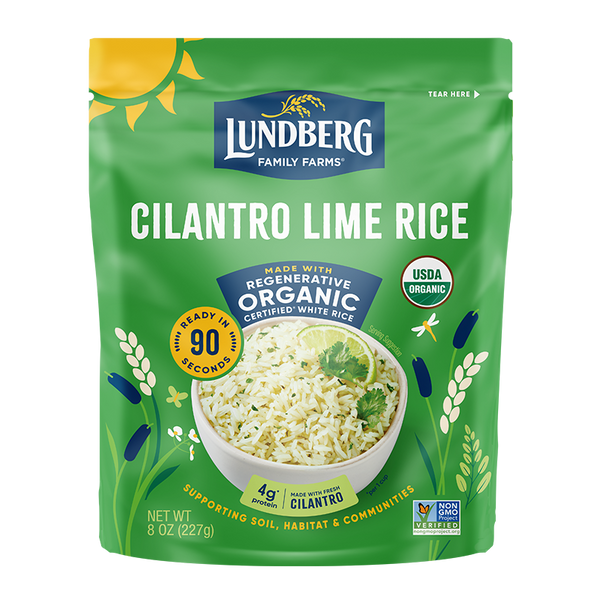 Organic 90-Second Cilantro Lime Rice