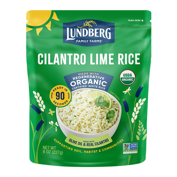 Organic 90-Second Cilantro Lime Rice
