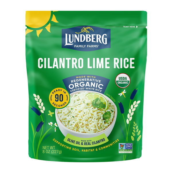 Organic 90-Second Cilantro Lime Rice