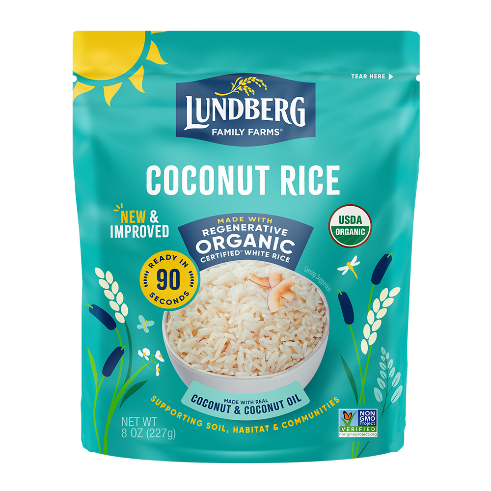 Organic Coconut 90-Second Rice - Products | Lundberg Family Farms