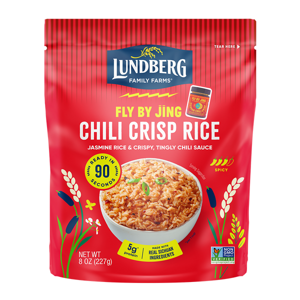 Lundberg x Fly by Jing Chili Crisp Rice