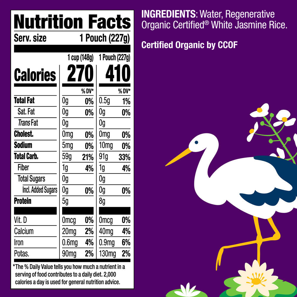 Regenerative Organic Certified® 90-Second Jasmine Rice
