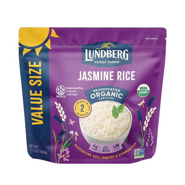 Regenerative Organic Certified® 2-Minute Jasmine Rice, Value Size