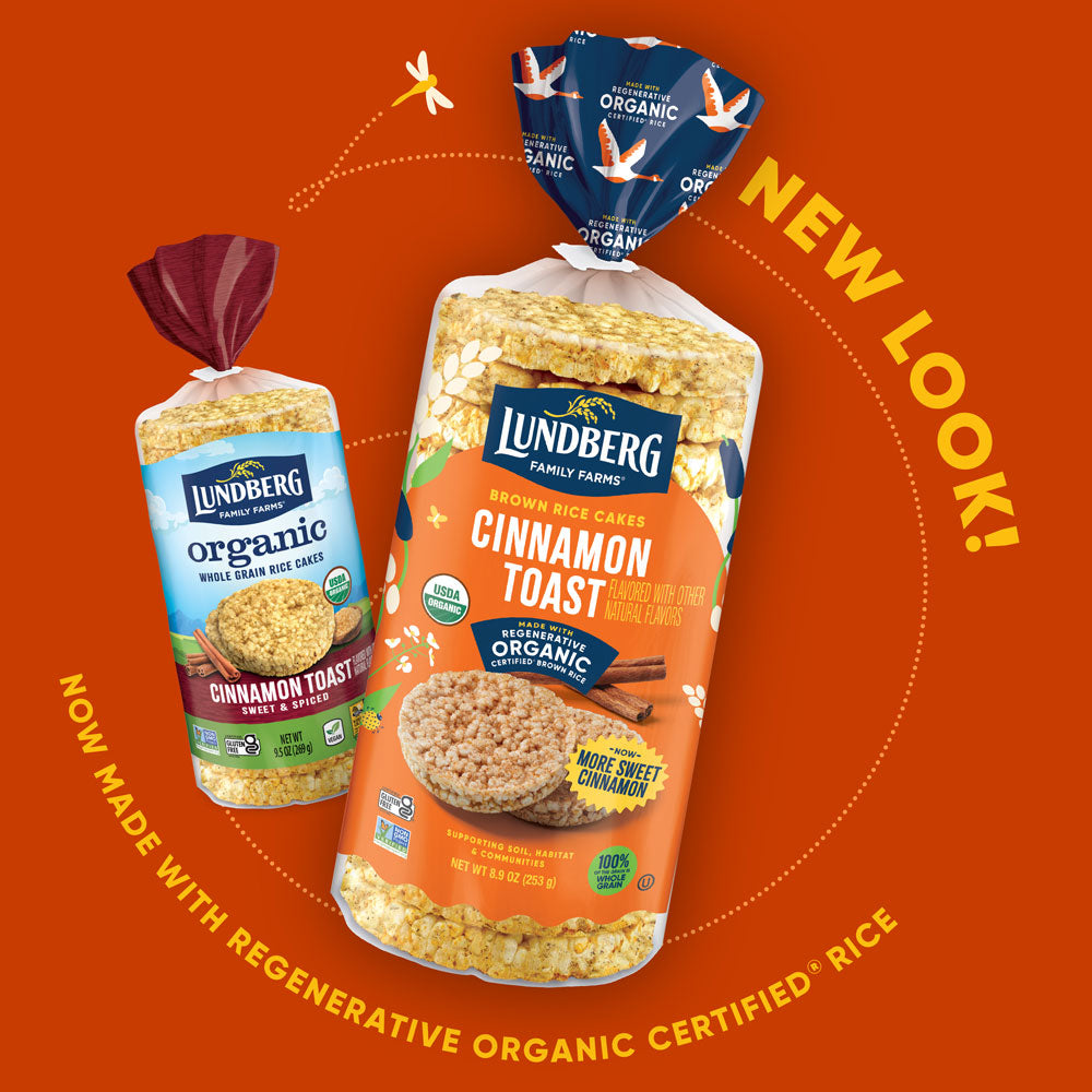 Organic Cinnamon Toast Rice Cakes