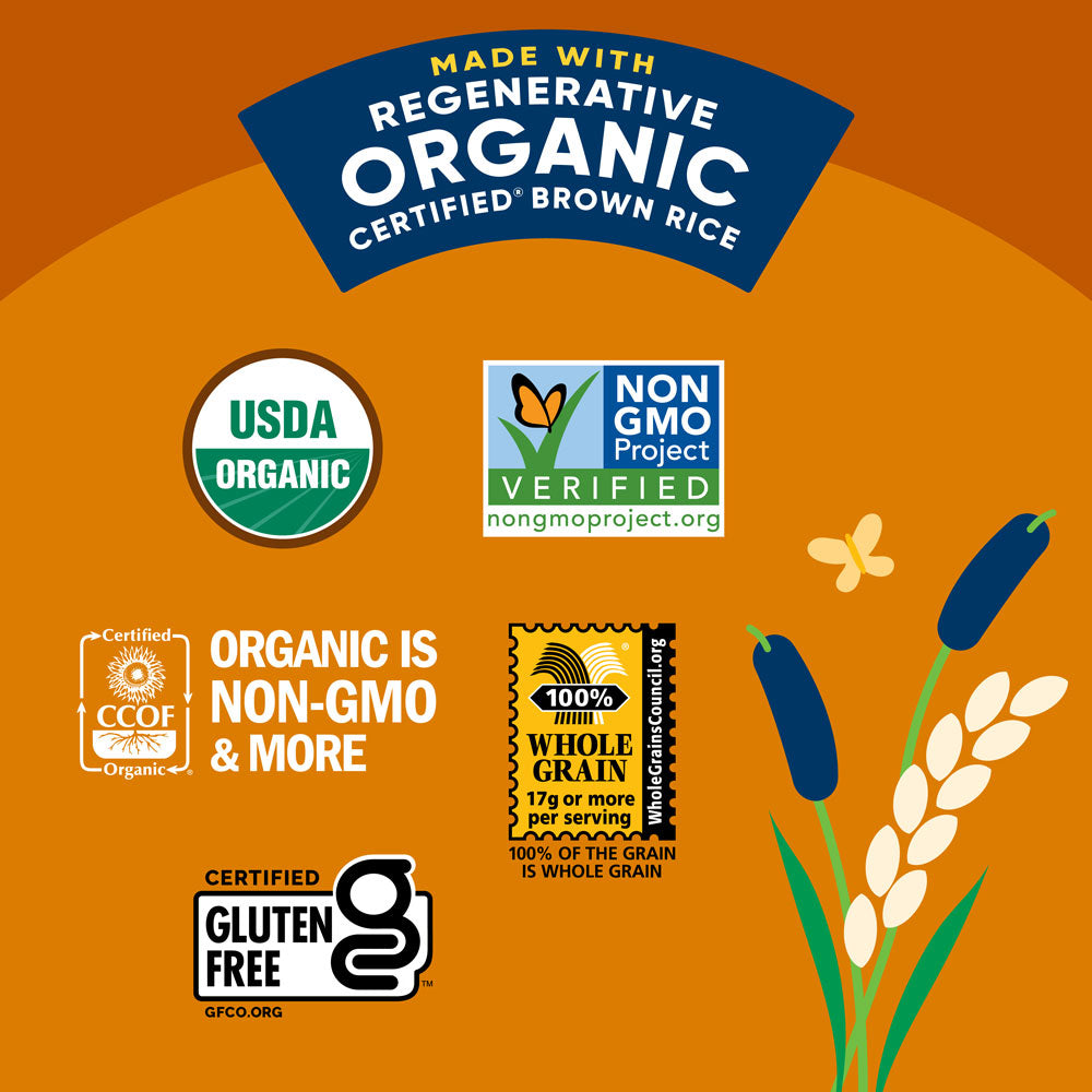 Organic Honey Nut Rice Cakes