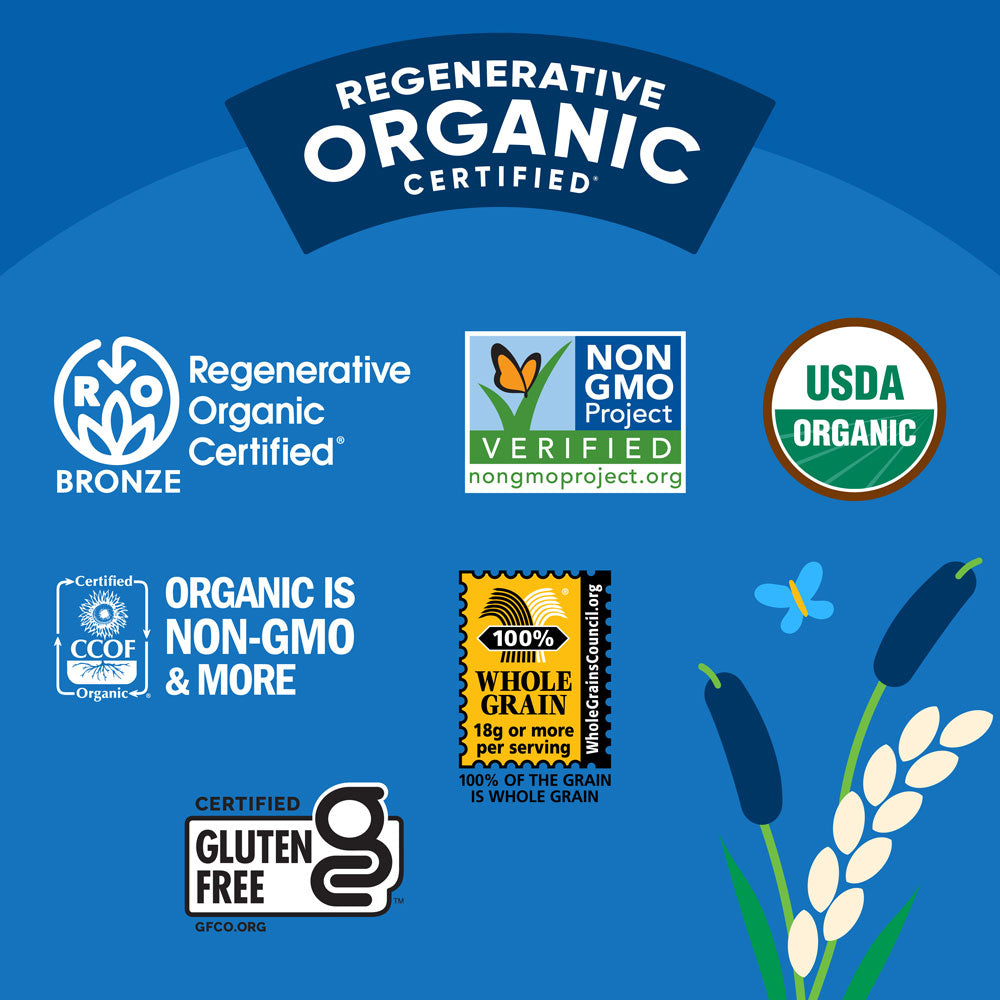 Organic Brown Rice Cakes - Lightly Salted