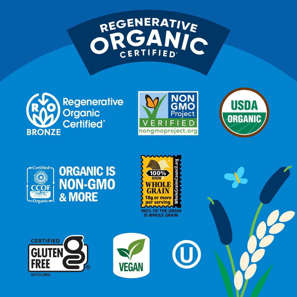 Organic Brown Rice Cakes - Lightly Salted