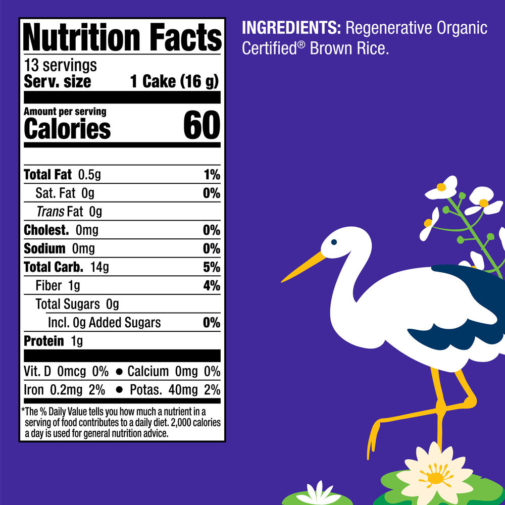 Organic Salt-Free Rice Cakes