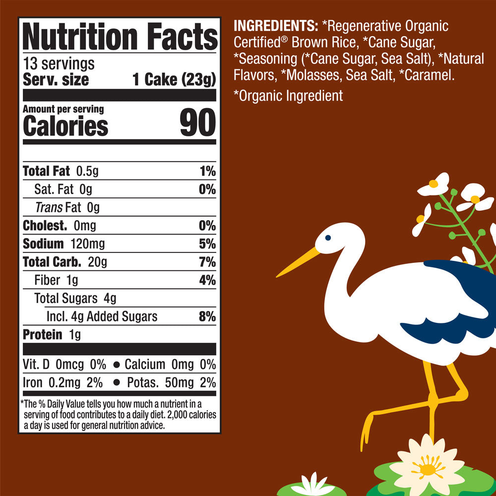 Organic Salted Caramel Rice Cakes