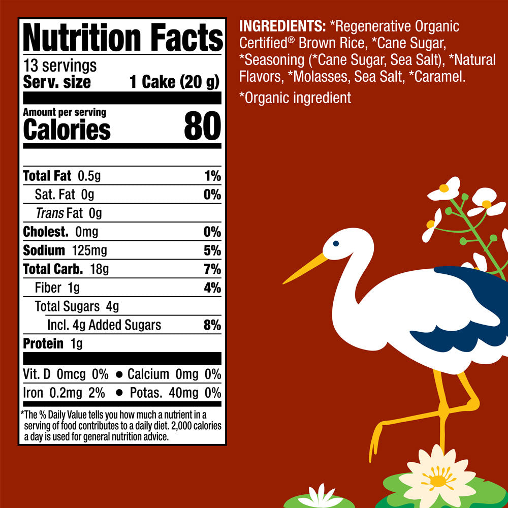 Organic Salted Caramel Rice Cakes