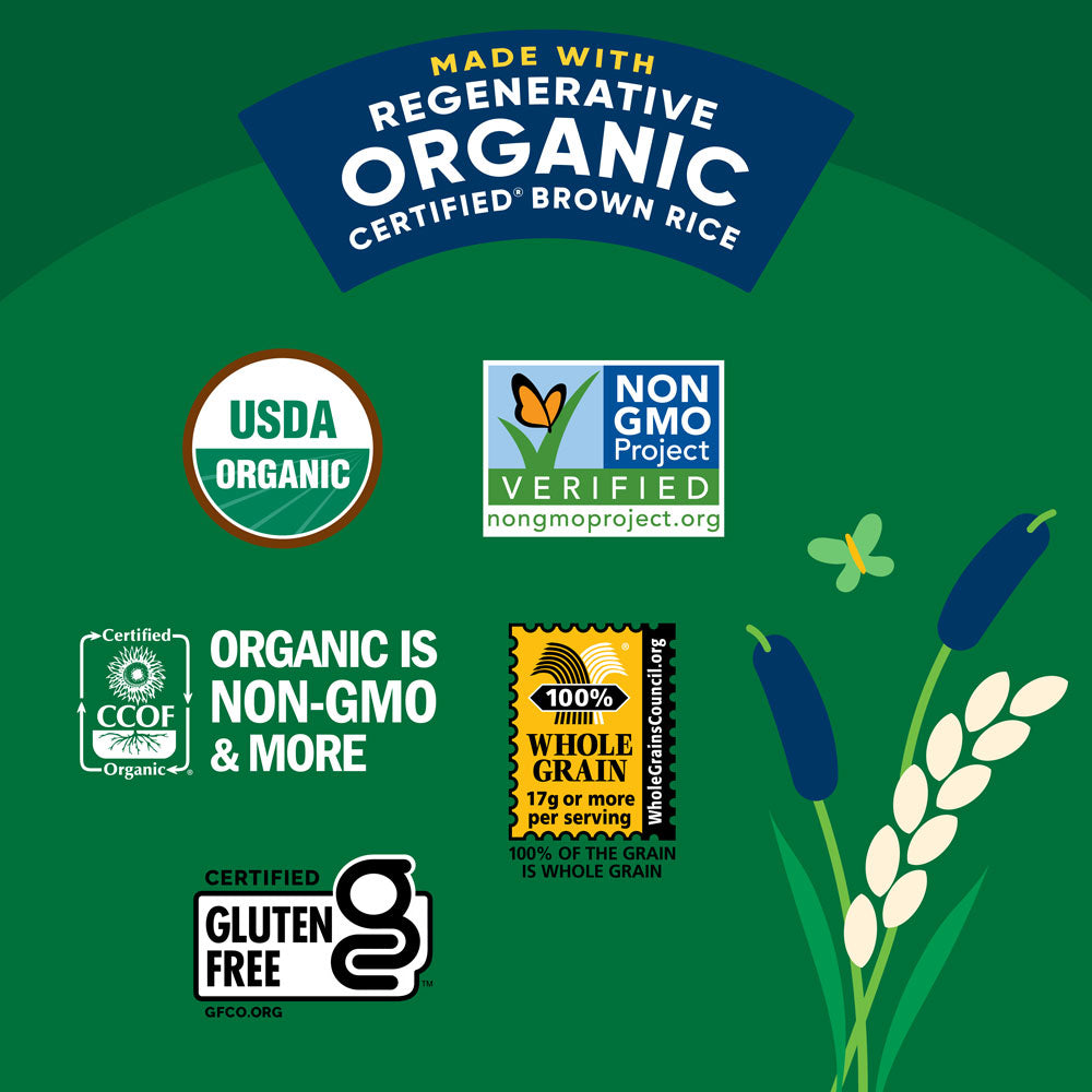 Organic Tamari With Seaweed Rice Cakes