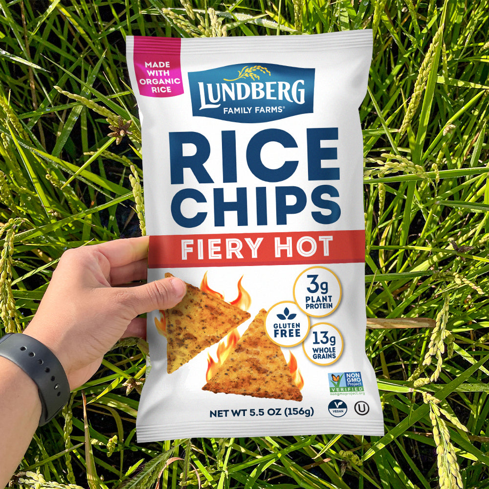 Fiery Hot Rice Chips