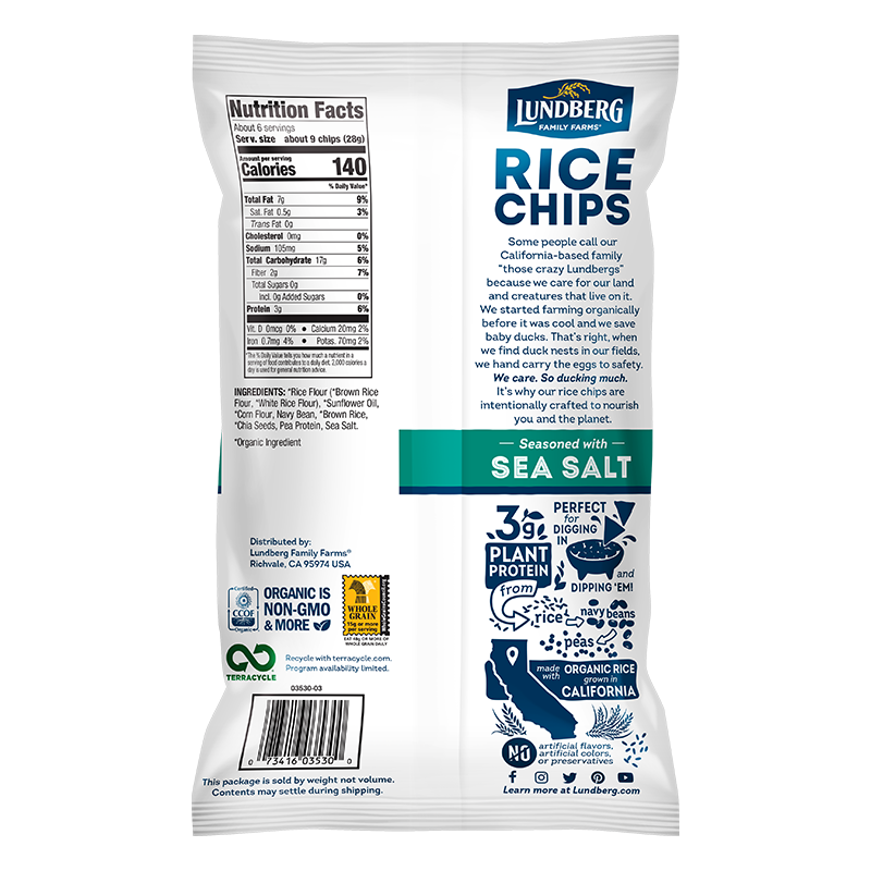 Sea Salt Rice Chips