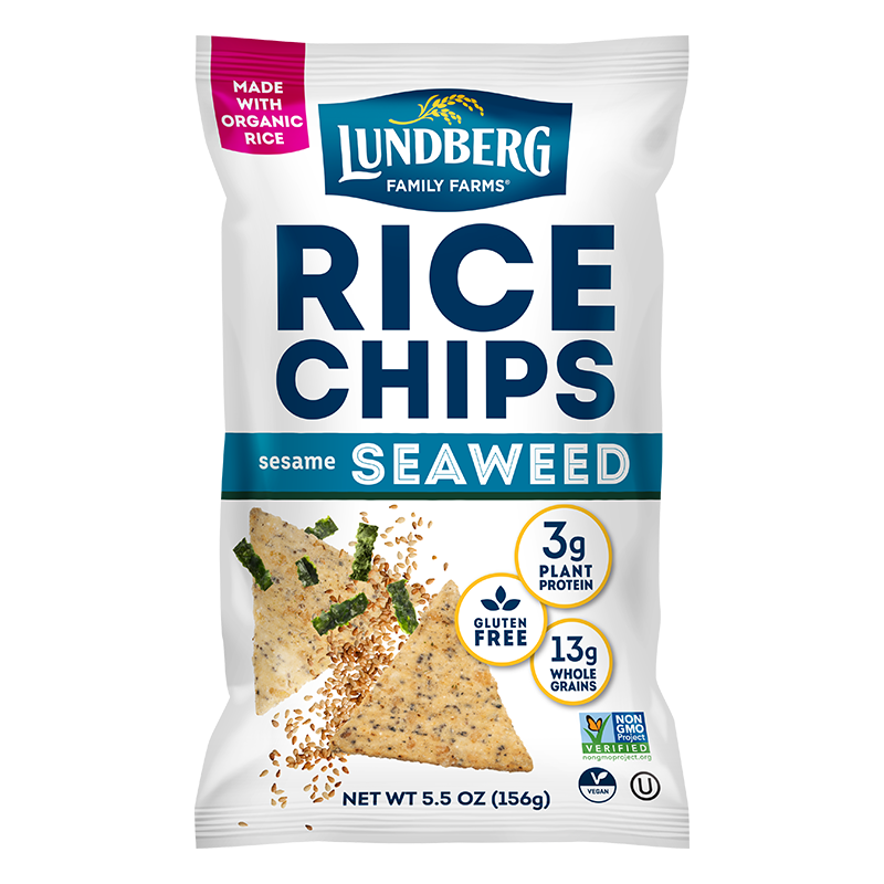 Sesame Seaweed Rice Chips