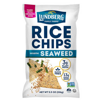 Sesame Seaweed Rice Chips