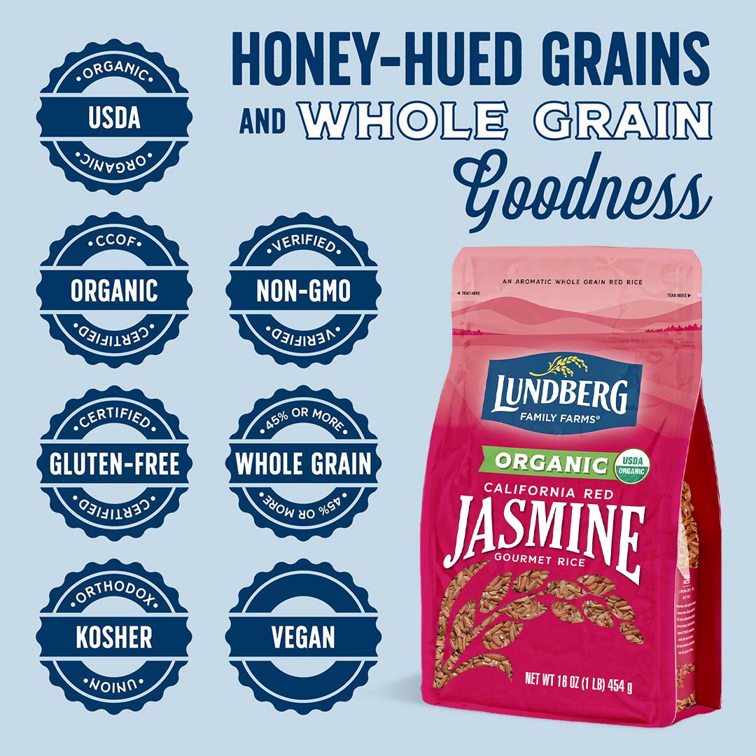 Organic Red Jasmine Rice