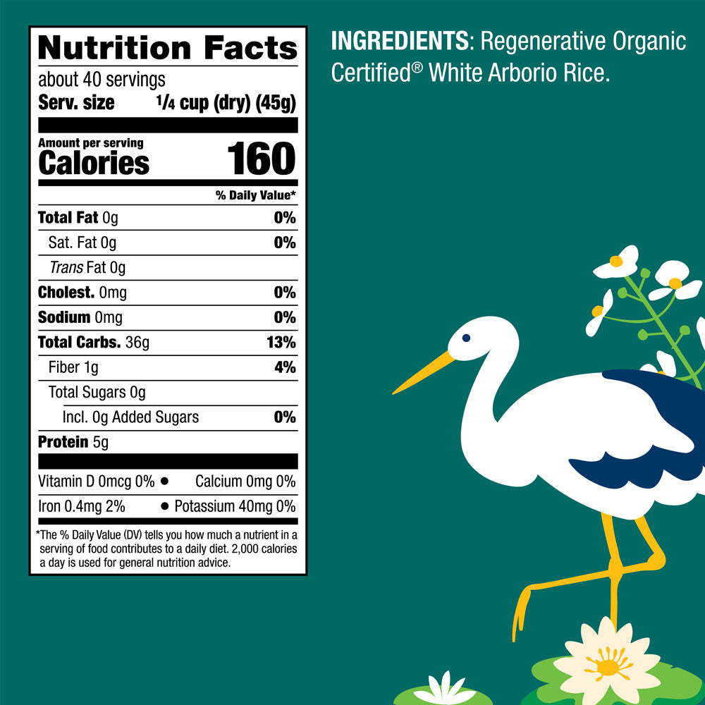 Organic White Arborio Rice