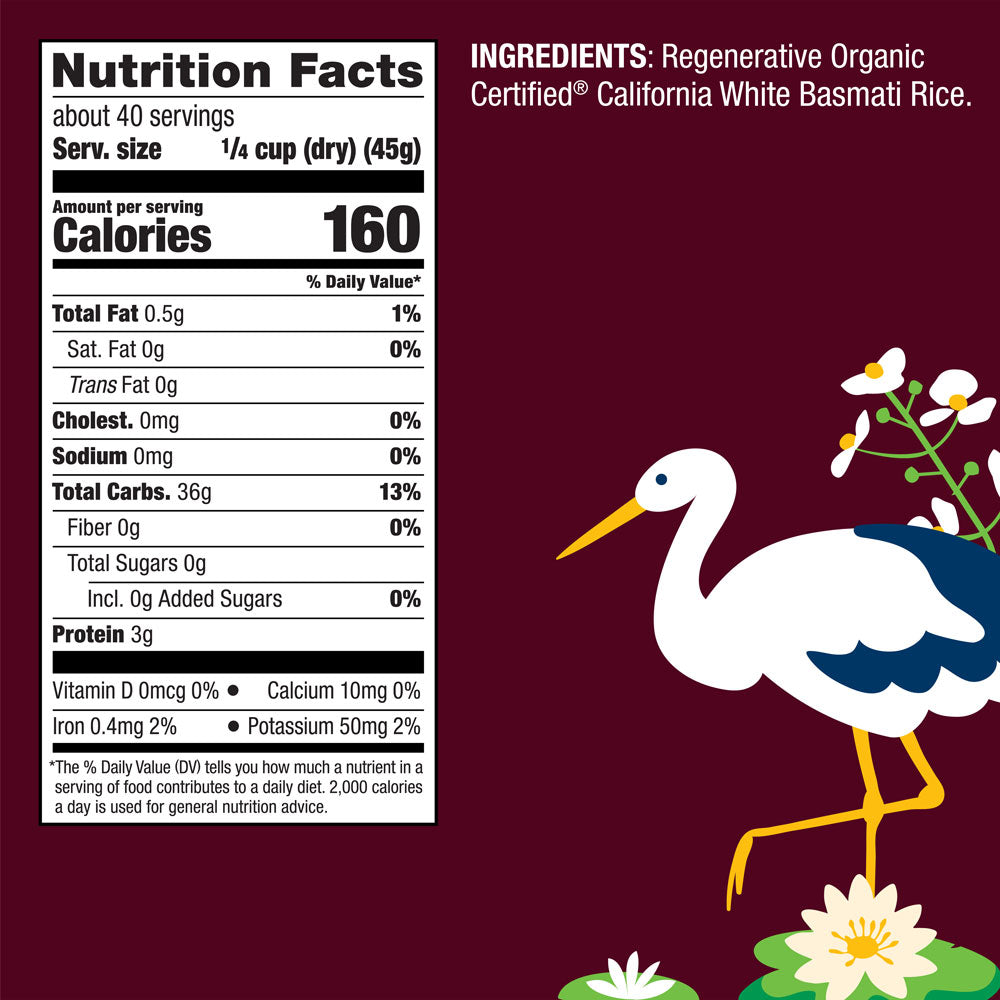 Organic White Basmati Rice