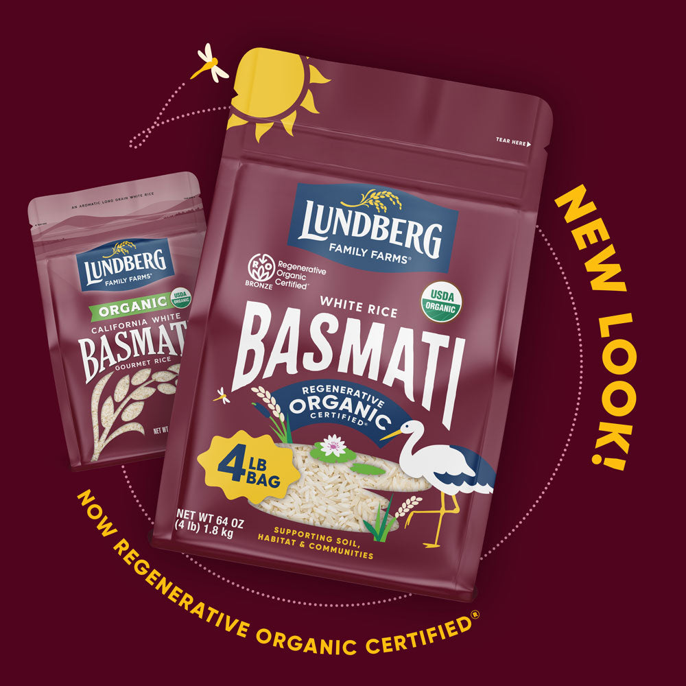 Organic White Basmati Rice - Products | Lundberg Family Farms