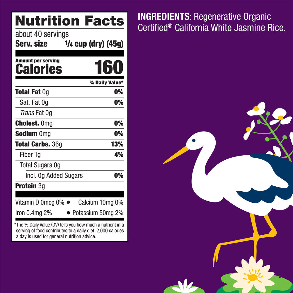 Organic White Jasmine Rice