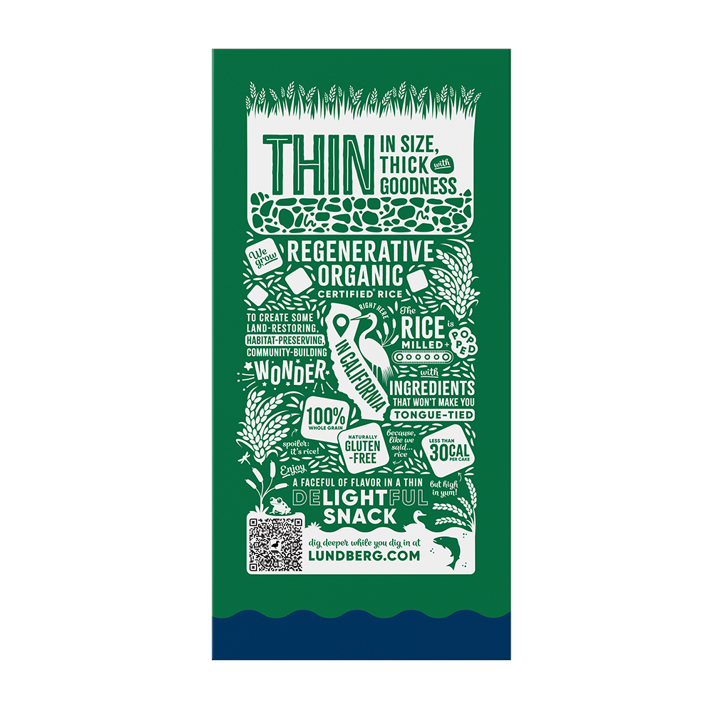 Organic Basil & Thyme Thin Rice Cakes