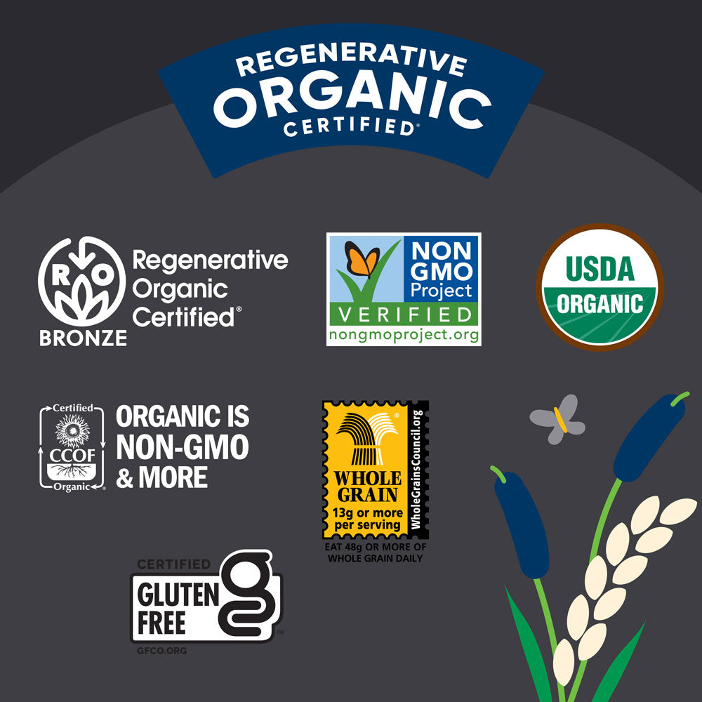 Organic Cracked Black Pepper Thin Rice Cakes