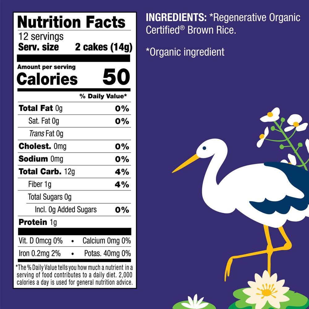 Organic Salt-Free Thin Rice Cakes