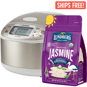 Lundberg x Zojirushi, Jasmine Rice