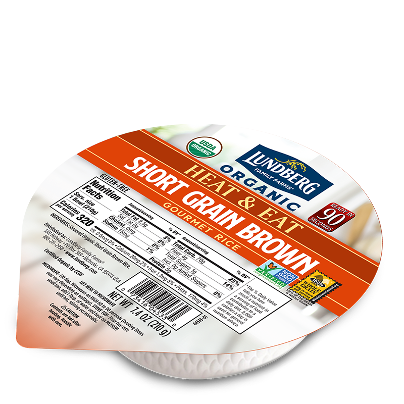 Organic Short Grain Brown Rice Bowl