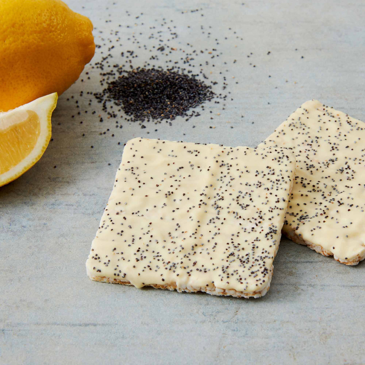 Organic Chocolate Thin Stackers® - Lemon Poppy Seed