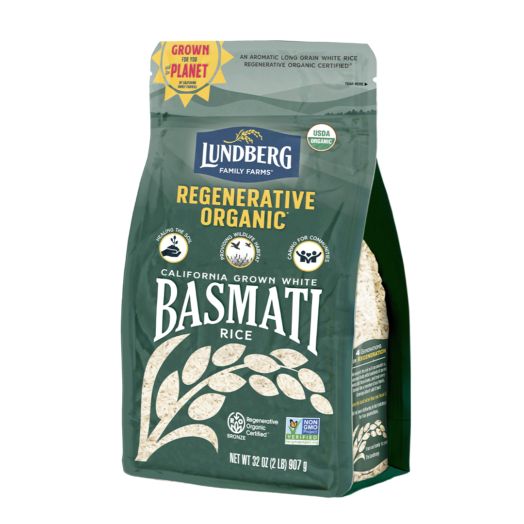Regenerative Organic White Basmati Rice - Products | Lundberg Family Farms