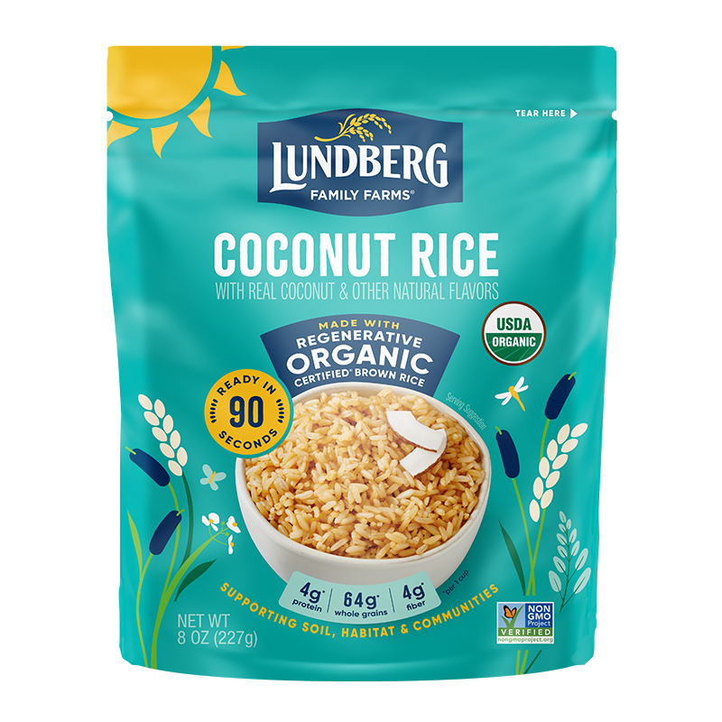 Organic Coconut 90-Second Rice - Products | Lundberg Family Farms