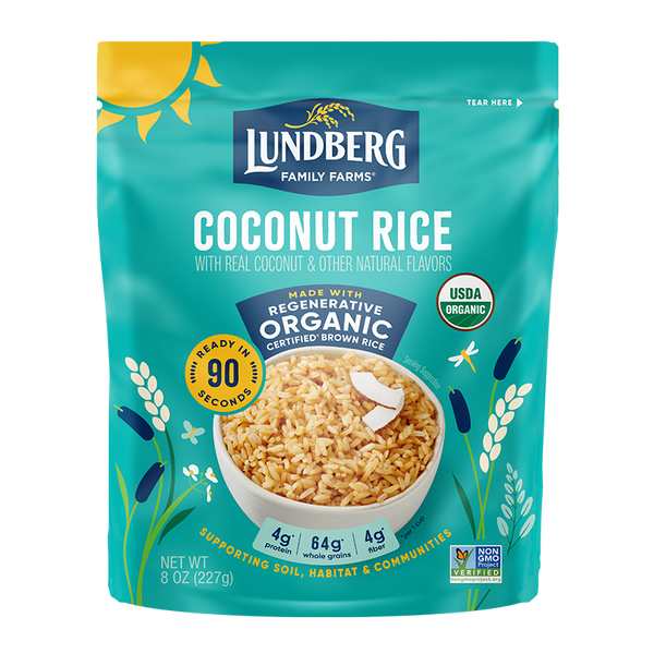 Organic 90-Second Coconut Rice