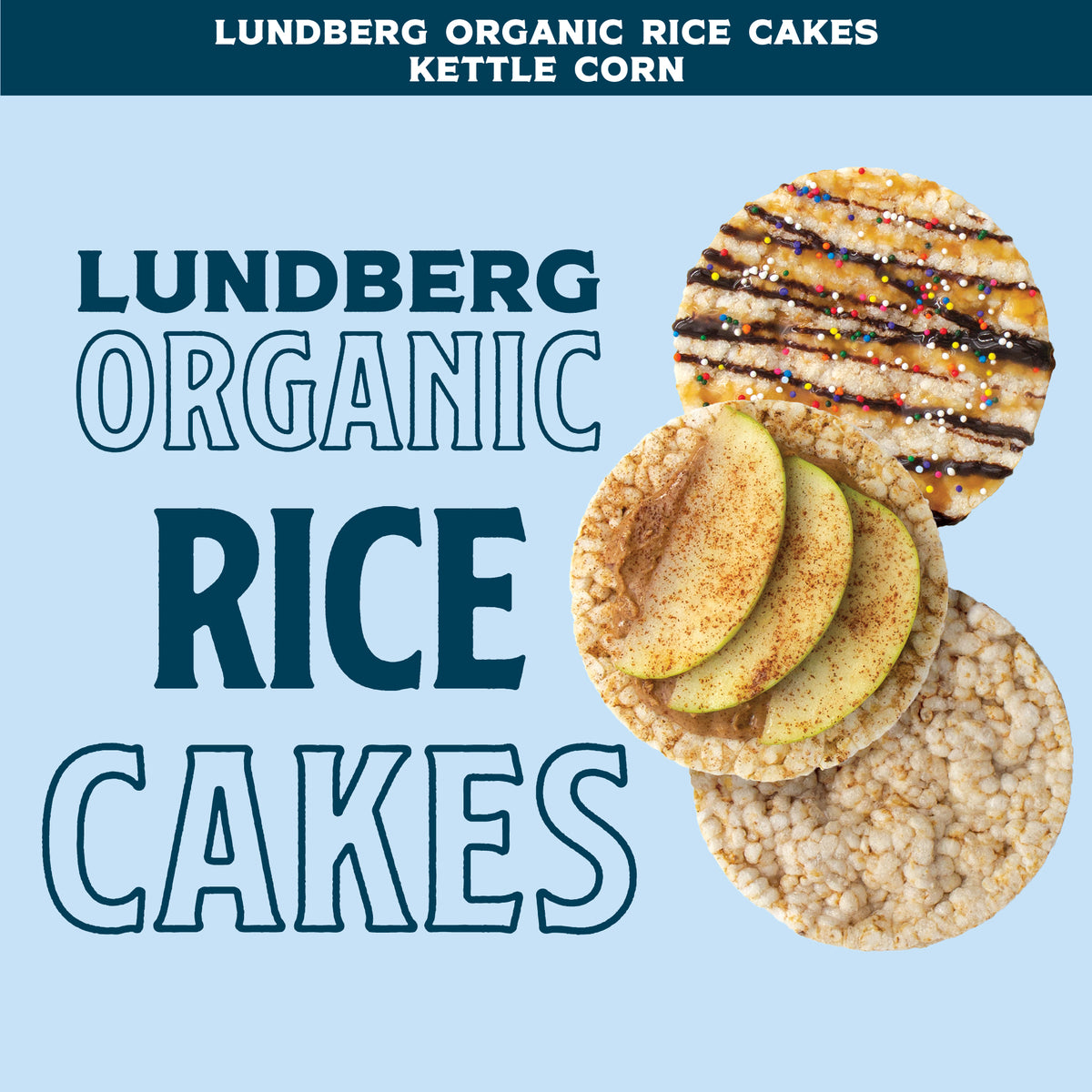 Organic Kettle Corn Rice Cakes Products Lundberg Family Farms