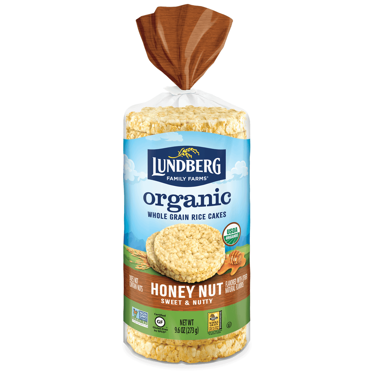 Organic Honey Nut Rice Cakes Products Lundberg Family Farms