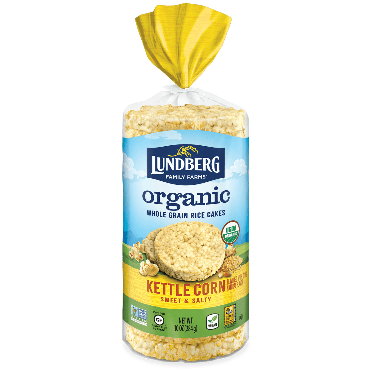 Organic Kettle Corn Rice Cakes Products Lundberg Family Farms