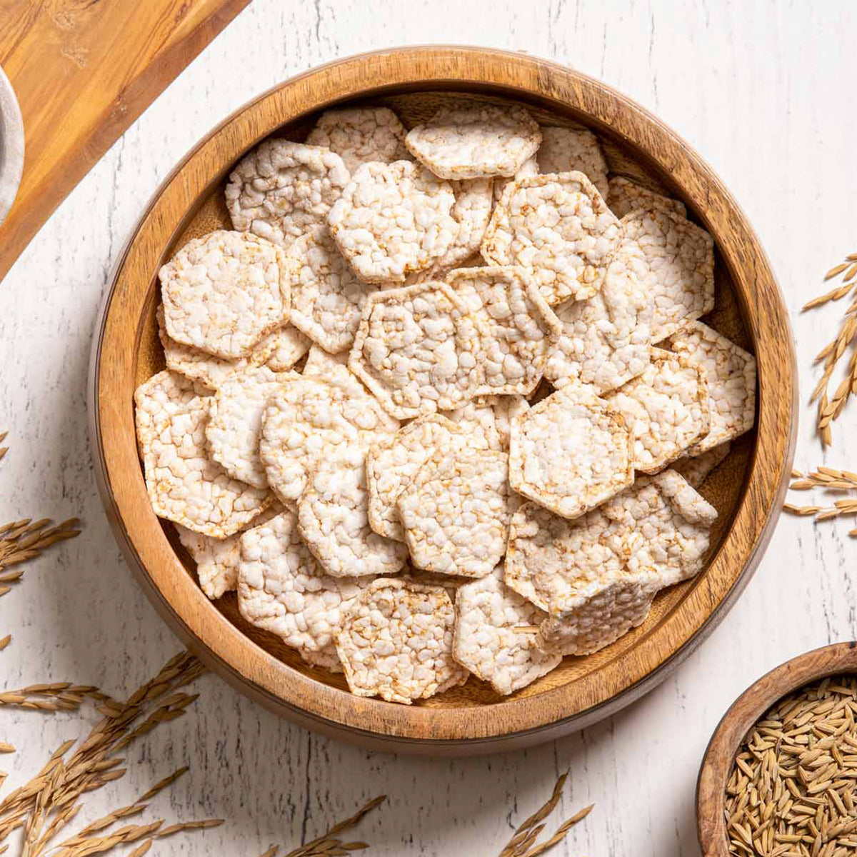 Organic White Cheddar Rice Cake Minis