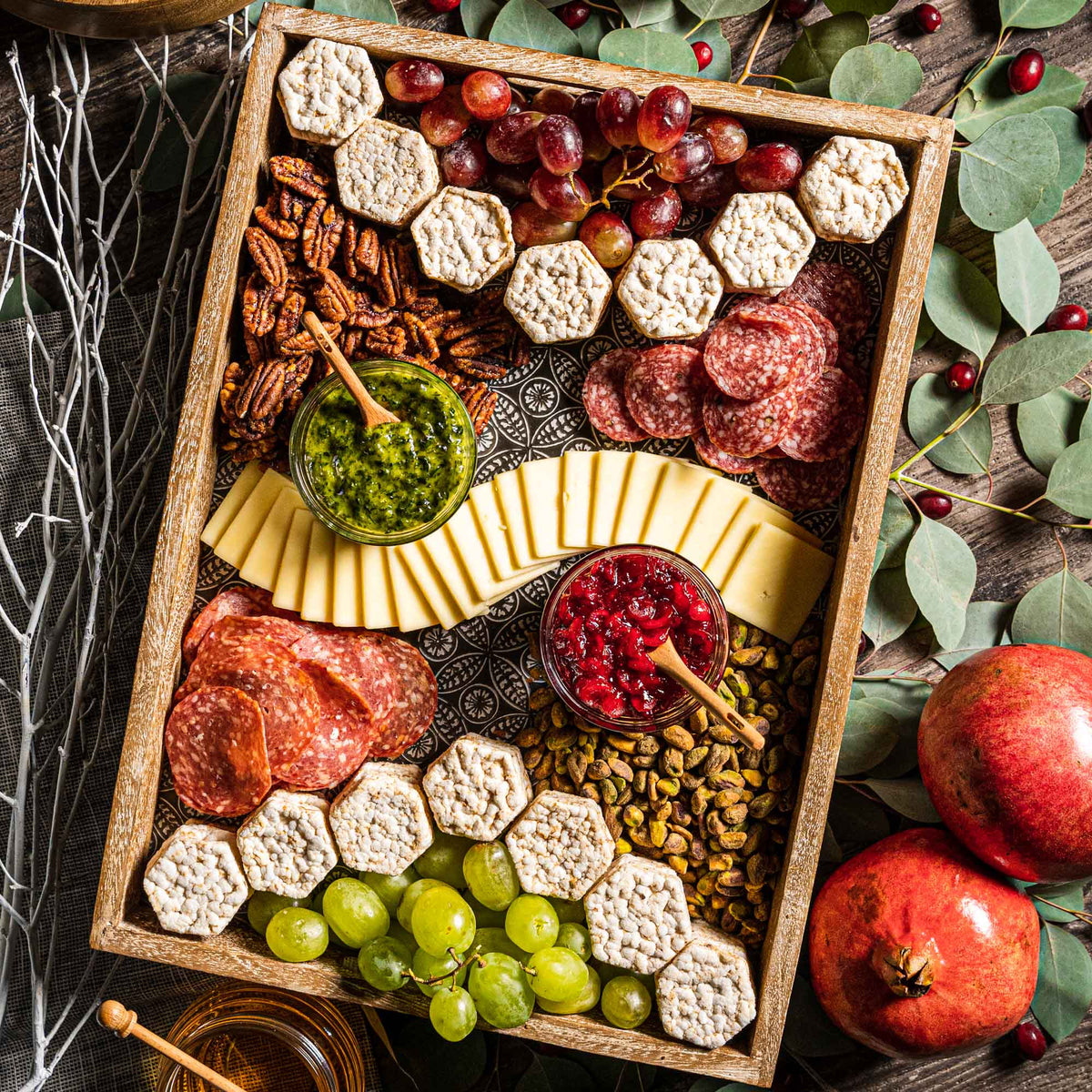 Organic White Cheddar Rice Cake Minis